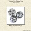 Snowflake Obsidian - Cabochons