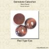 Tiger Eye, Red - Cabochons