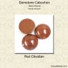 Red Obsidian - Cabochons