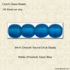 Capri Blue, Pressed Glass