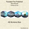 Montana Blue, Fire Polished