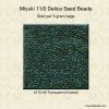Miyuki 11/0 Delica Seed Beads 0100-0199