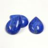 Cabochon, 18x13mm Pear:Howlite Dyed Lapis