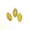 Cabochon, 15x7mm Navette:Yellow Turquoise