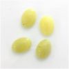 Cabochon, 14x10mm Oval:Jade Olive