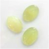 Cabochon, 18x13mm Oval:Jade Olive