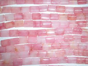 Gemstone:10x14mm Pillow, Pink Aventurine [16" Strand]