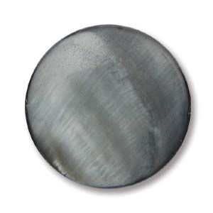 Mother of Pearl:20mm Coin Beads, Grey [16"]