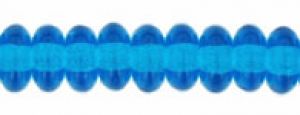 Czech Glass 4mm Rondell Beads:Capri Blue [100]