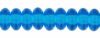 Czech Glass 4mm Rondell Beads:Capri Blue [100]