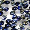 SuperDuo Beads, 2.5x5mm Sapphire Celsian [10g]