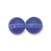 Druk Beads, 8mm:Sapphire Transparent [25]