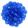 Lentil 2-Hole 6mm Beads, Baby Blue Peacock [50]