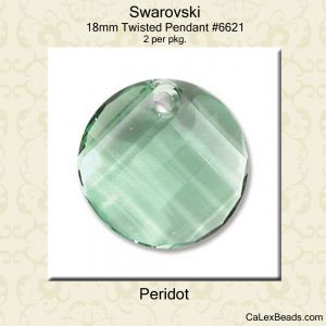 Swarovski 6621:18mm Peridot [2]