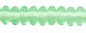Czech Glass 4mm Rondell Beads:Peridot [100]