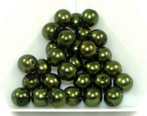 Pearl Beads 8mm:Olive [25]