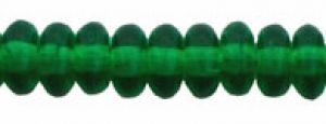 Czech Glass 4mm Rondell Beads:Dark Emerald [100]