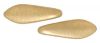 Dagger Beads 5x16mm 2-Hole:Flax, Matte Metallic [50]