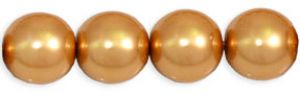 Pearl Beads 8mm:Gold [25]