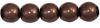 Pearl Beads 4mm:Chocolate [100]