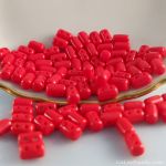 Rulla Bead:3x5mm Red Coral, Opaque [10g]