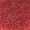 SuperDuo Beads, 2.5x5mm Ruby [10g]