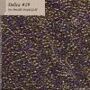 Delica 11/0:0029 Purple/Gold, Iris Metallic [5g]