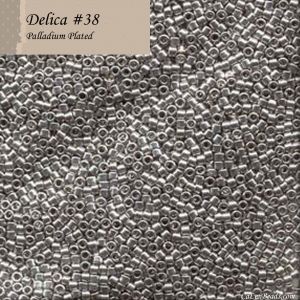 Delica 11/0:0038 Palladium, Metallic [5g]