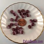 Dime Beads:8x3mm Grape Float [25]