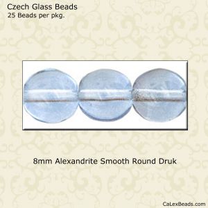 Druk Beads:8mm Alexandrite [25]