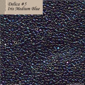 Delica 11/0:0005 Medium Blue, Iris [5g]