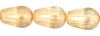 Czech Glass 9x6mm Teardrop Beads:Luster Champagne [25]