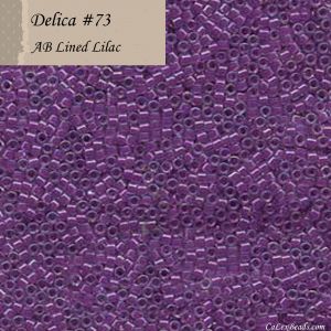 Delica 11/0:0073 Lilac, AB Lined [5g]
