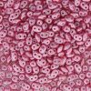 SuperDuo Beads, 2.5x5mm Pink Pastel [10g]