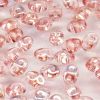 SuperDuo Beads, 2.5x5mm Rosaline AB [10g]