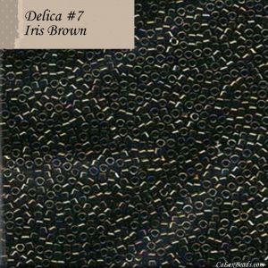 Delica 11/0:0007 Brown, Iris [5g]