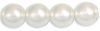 Pearl Beads 8mm:Snow White [25]