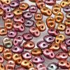 SuperDuo Beads, 2.5x5mm Violet Crystal AB [10g]