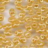SuperDuo Beads, 2.5x5mm Ivory White Opaque Luster [10g]