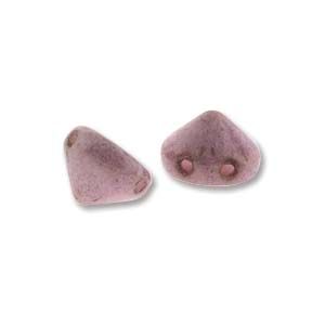 Tipp Beads 8mm 2-Hole:Chalk Lilac Luster [20]