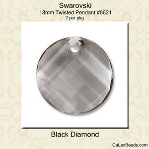 Swarovski 6621:18mm Black Diamond [2]