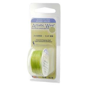 26 Gauge Artistic Wire:Chartreuse [15 Yards]