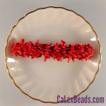 Barrettes:Twiggy Collection, Red 3" [ea]