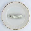 Barrettes:Limited Edition, Fresh Water Pearl White 2" [ea]