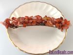 Barrettes:Limited Edition, Red Agate 4" [ea]
