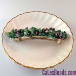 Barrettes:Rock Candy, Ruby Zoisite 3" [ea]