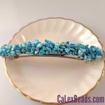 Barrettes:Rock Candy, Turquoise 4" [ea]