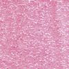 Miyuki 11/0 Delica Color #0245:Lined Crystal/Medium Pink [5g]