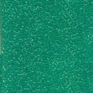 Miyuki 11/0 Delica Color #1304:Dyed Transparent Mint Green [5g]