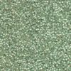 Miyuki 11/0 Delica Color #1454:Silver Lined Pale Light Moss Opal [5g]